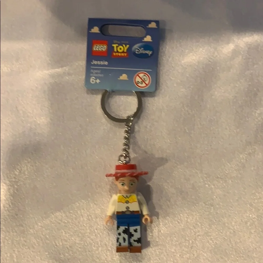 Jessie Toy Story LEGO keychain